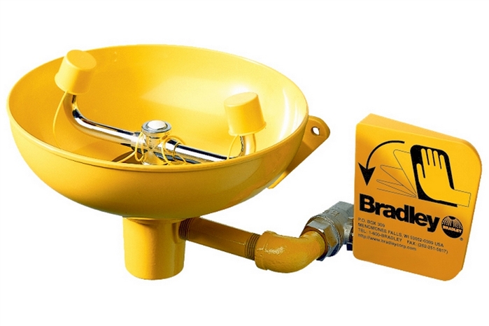 bradley-eyewash-unit-plumbed-in-wall-mount