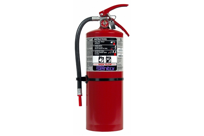 ANSUL SENTRY HIGH-FLOW DRY CHEMICAL PURPLE K FIRE EXTINGUISHER - 10 LB ...